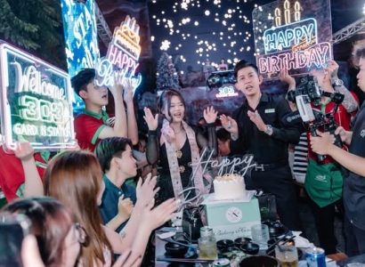 tổ chức sinh nhật tại Newspace Lounge